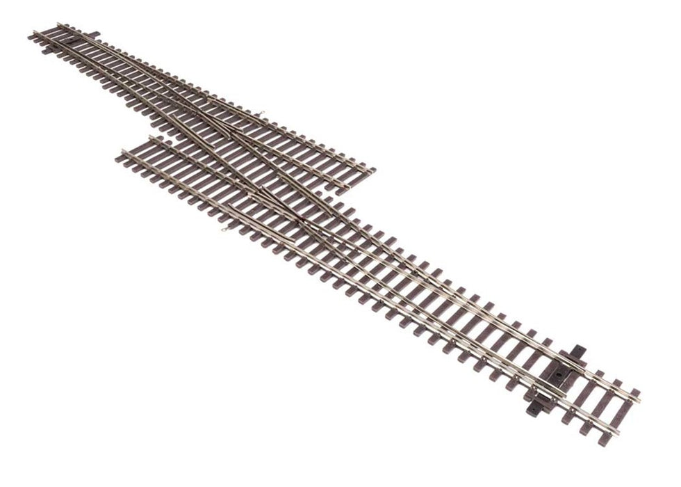 Walthers Track 948-83074 HO Code 83 Nickel Silver DCC Friendly Number 5 Single Crossover Turnout -- Right Hand