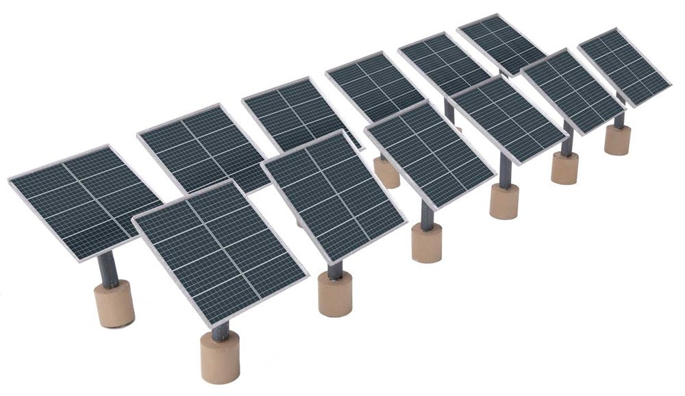 Walthers SceneMaster 949-4196 HO Rooftop Solar Panels -- Kit