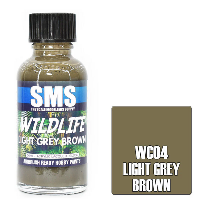 SMS WC04 Wildlife LIGHT GREY BROWN 30ml