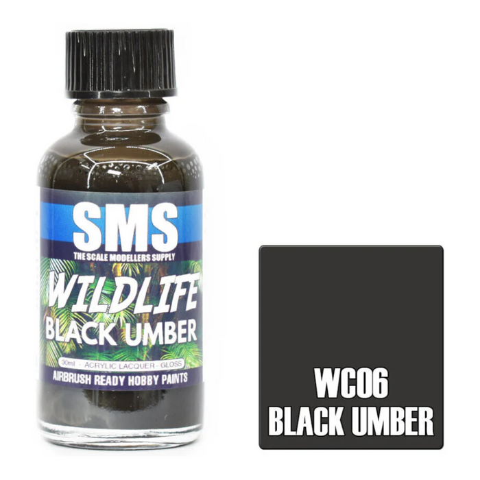 SMS WC06 Wildlife BLACK UMBER 30ml