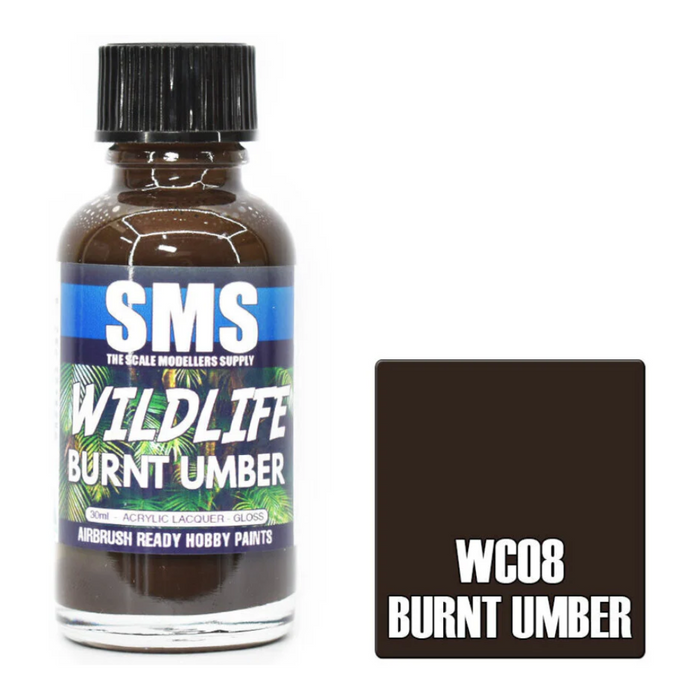 SMS WC08 Wildlife BURNT UMBER 30ml