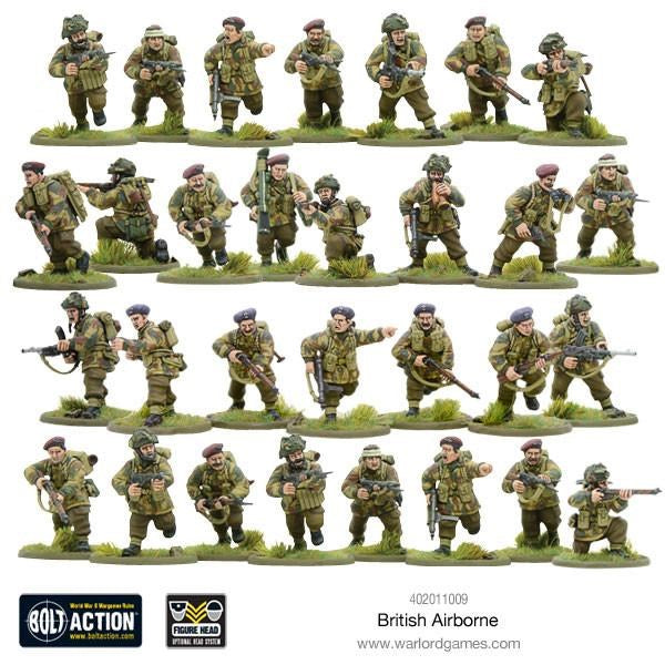 Bolt Action British Airborne WWII Allied Paratroopers