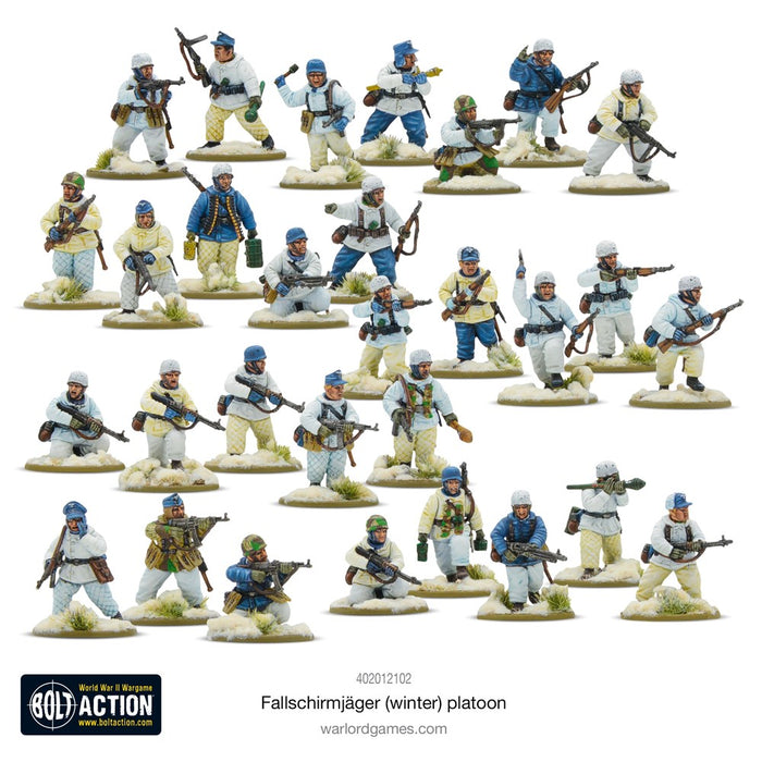 Bolt Action Fallschirmjager Winter Platoon (3rd Edition)