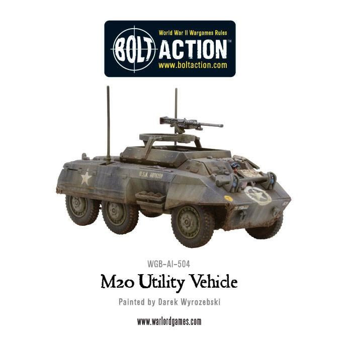 Bolt Action M8/M20 Greyhound Scout Car (Plastic)