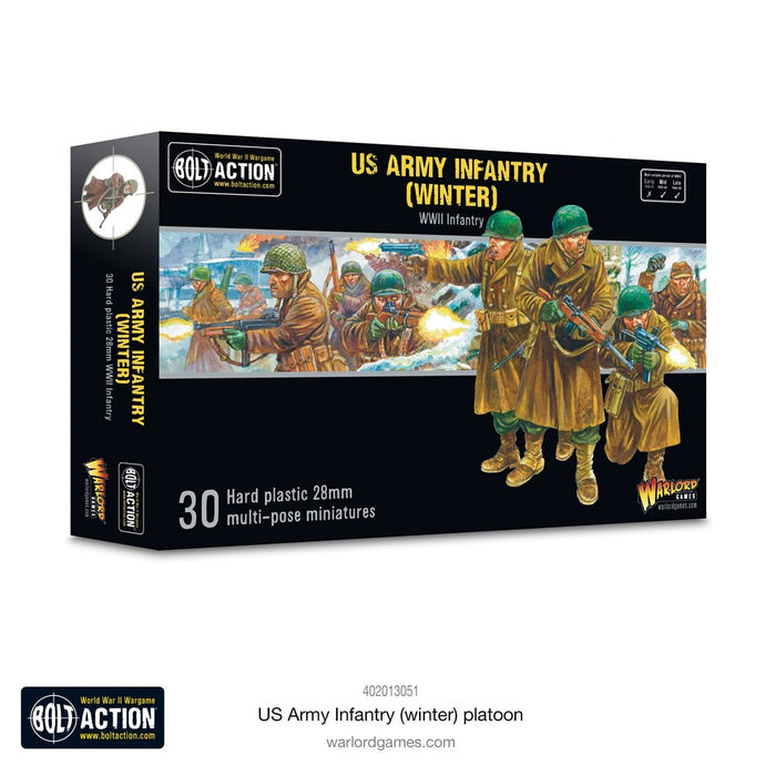 Bolt Action US Army Winter Infantry Platoon (3rd Edition)