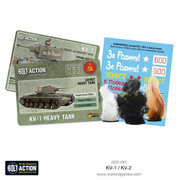 Bolt Action KV1/2 Soviet Heavy Tank (Plastic)