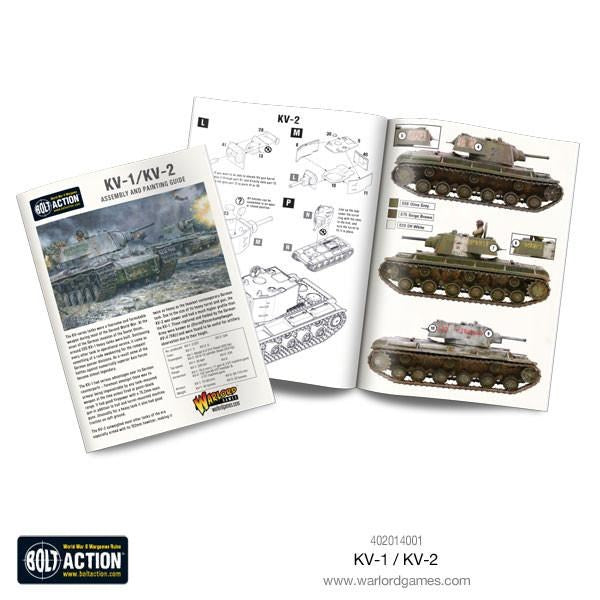 Bolt Action KV1/2 Soviet Heavy Tank (Plastic)