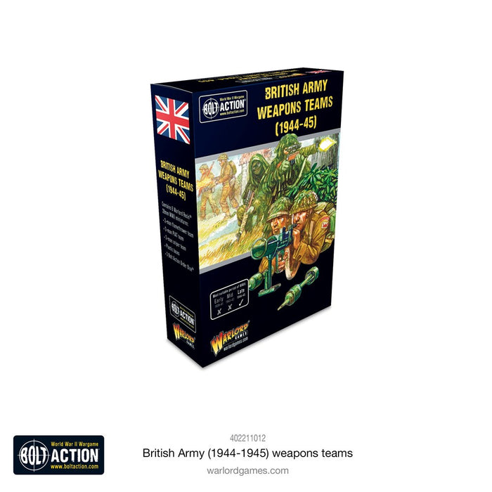 Bolt Action British Army (1944-45) Weapons Teams