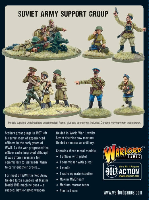 Bolt Action Soviet Army Support Group