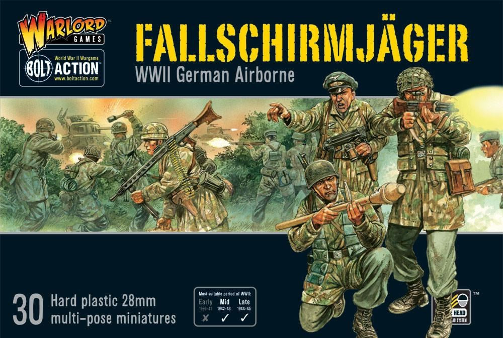 Bolt Action Fallschirmjager - WWII German Airborne