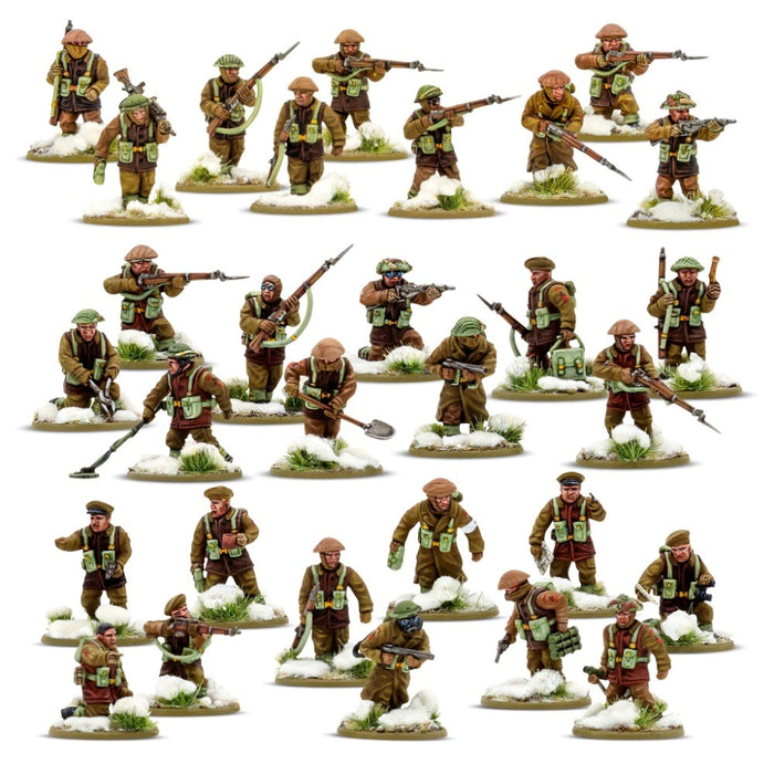Bolt Action 3: British & Canadian infantry (winter) platoon