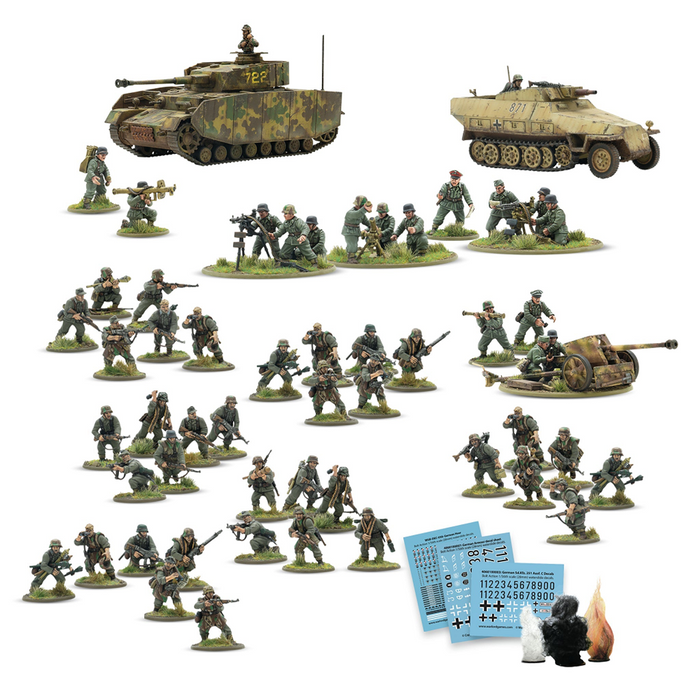Bolt Action 3: Cross of Iron German Grenadiers starter army (Plastic)
