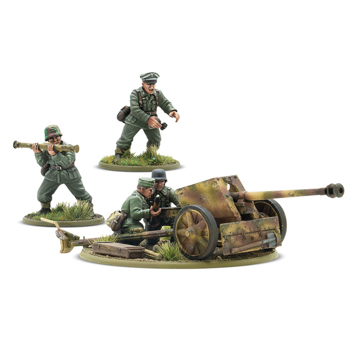 Bolt Action 3: German Heer Pak 40 Anti-Tank Gun (Plastic)