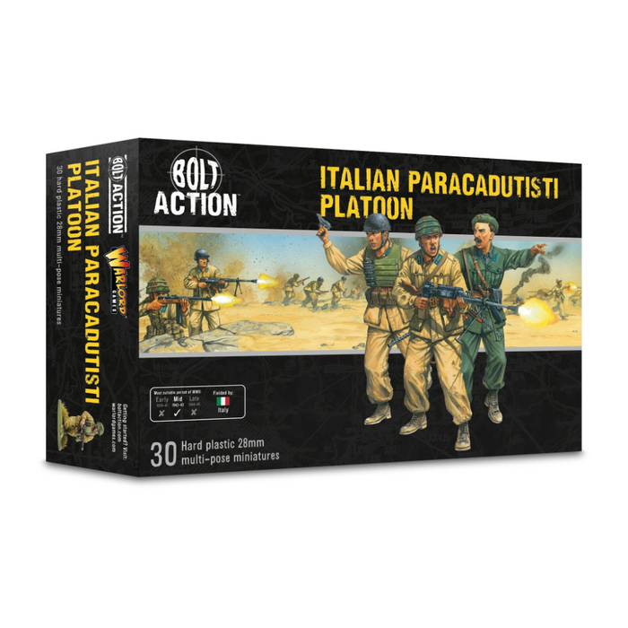 Bolt Action 3: Italian Paracadutisti platoon