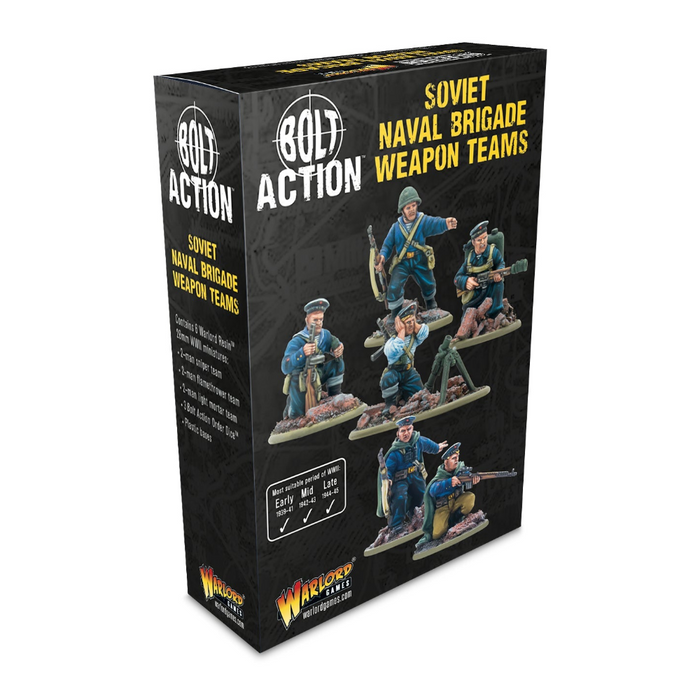 Bolt Action 3: Soviet Naval Brigade Weapon Teams