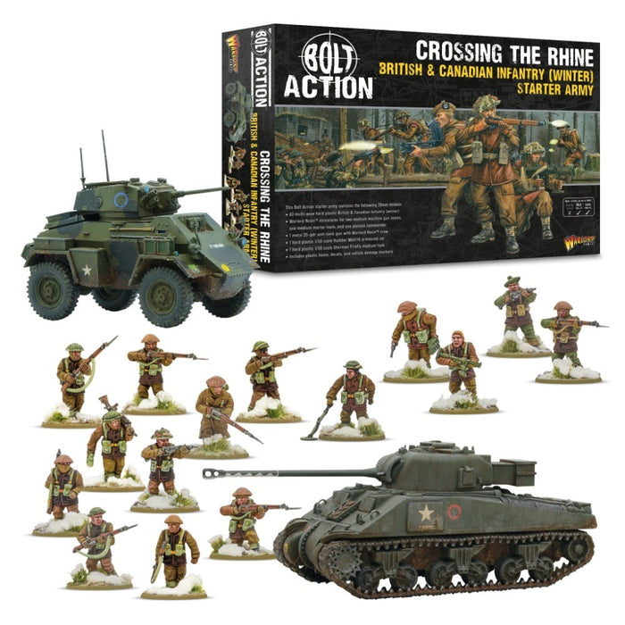 Bolt Action 3: Crossing the Rhine' - British & Canadian (winter) starter army