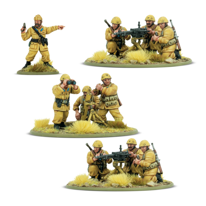 Bolt Action 3: Italian Paracadutisti heavy weapons platoon