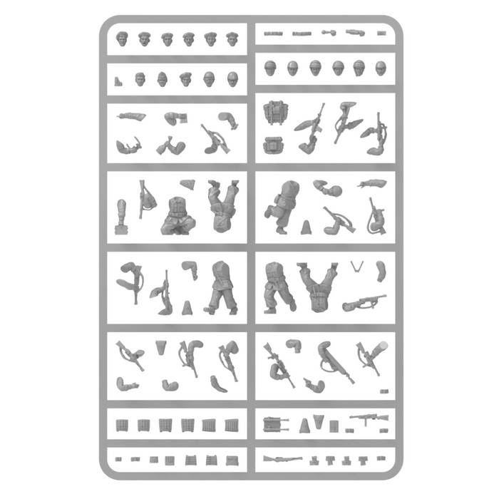 Bolt Action 3: Lions of the Folgore - Italian Paracadutisti starter army
