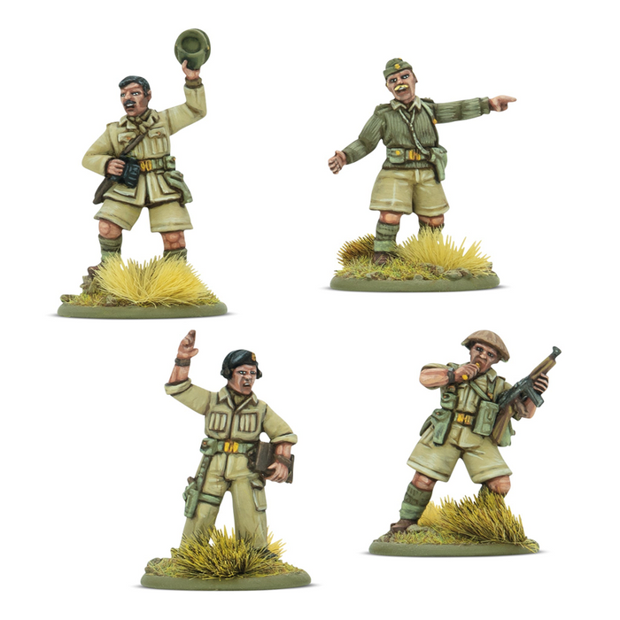 Bolt Action 3: British 8th Army Platoon Commanders