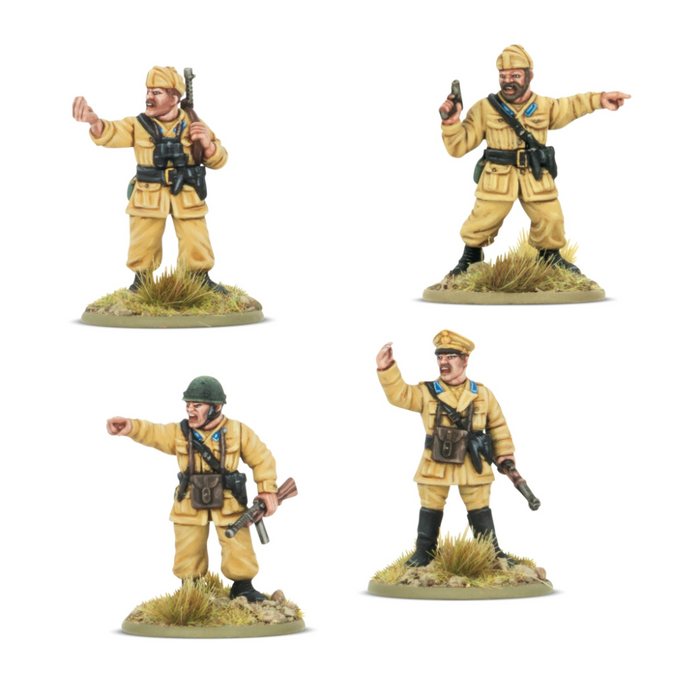 Bolt Action 3: Italian Paracadutisti platoon commanders