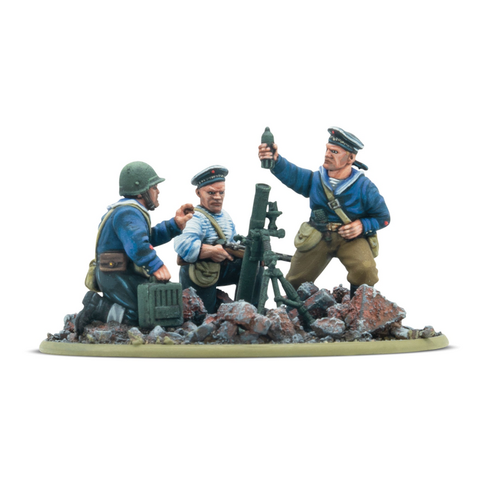 Bolt Action 3: Soviet Naval Brigade Medium Mortar Team