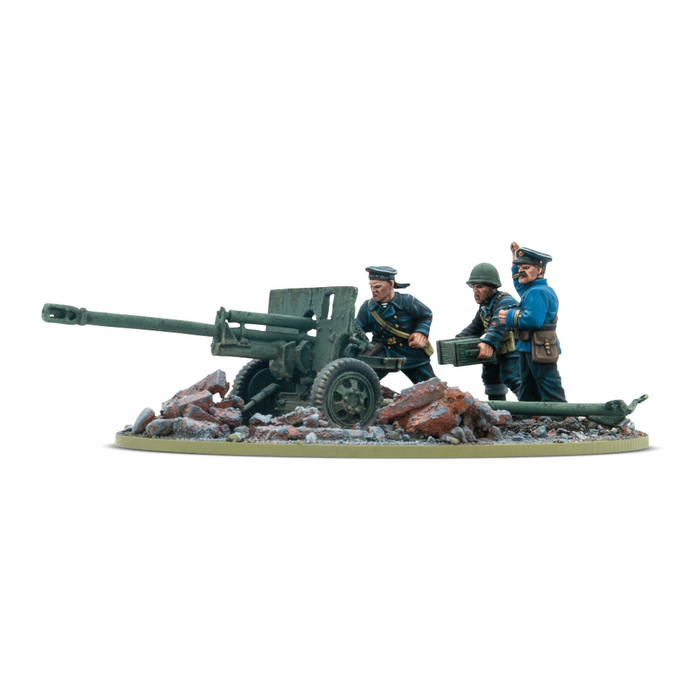 Bolt Action 3: ZiS-3 Divisional Gun with Soviet Naval Brigade Crew