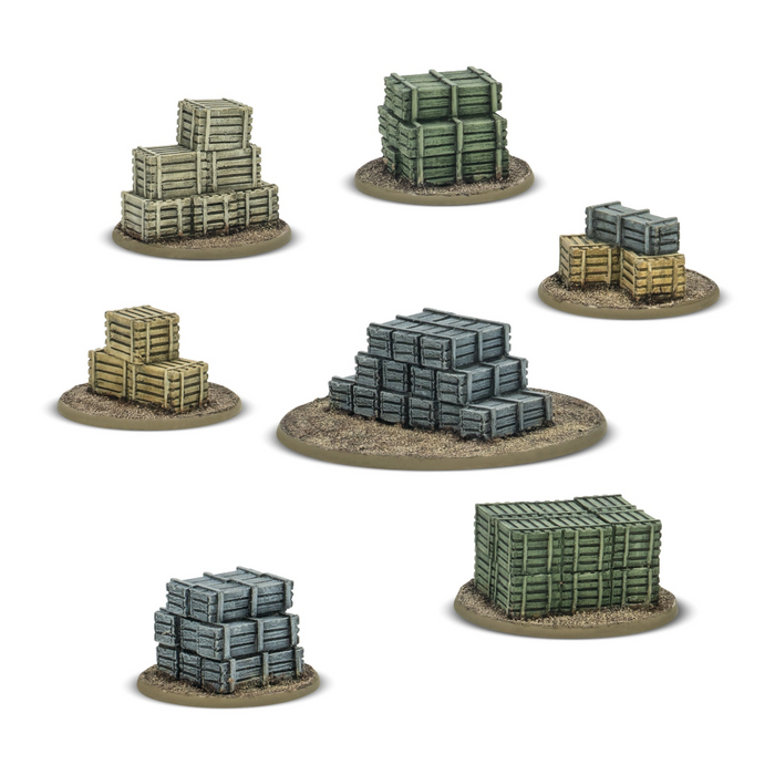 Bolt Action 3: Objective Marker Set - Crates