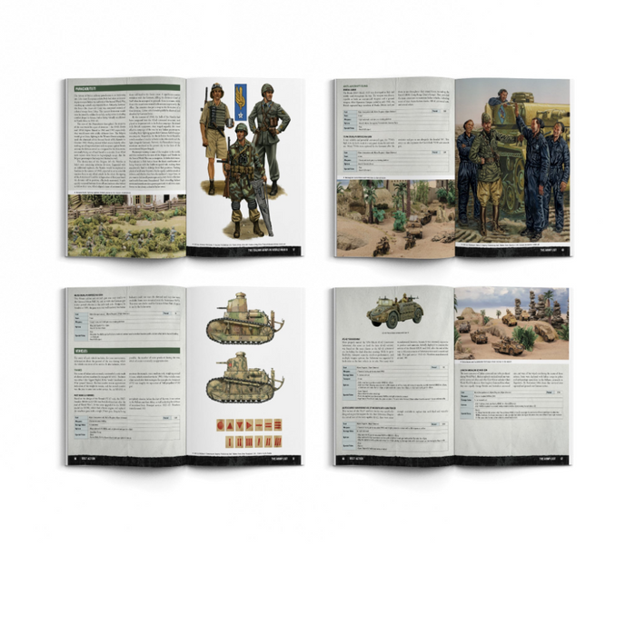 Bolt Action 3: Armies of Italy (2026) with book figure