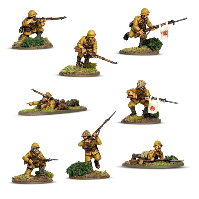 Bolt Action Imperial Japanese Infantry Plastic Boxed Set