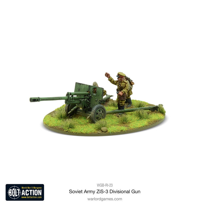 Bolt Action Soviet Zis-3 Artillery Gun