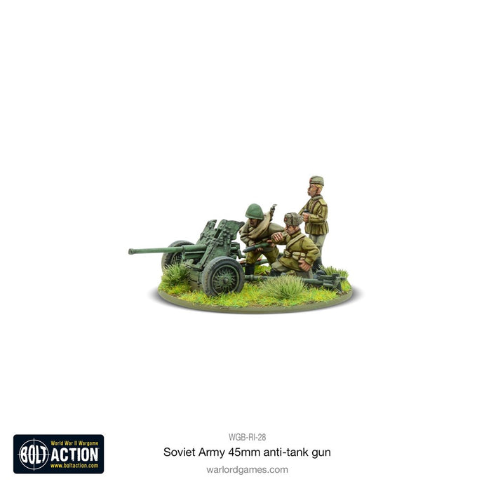 Bolt Action Soviet 45mm Anti Tank Gun