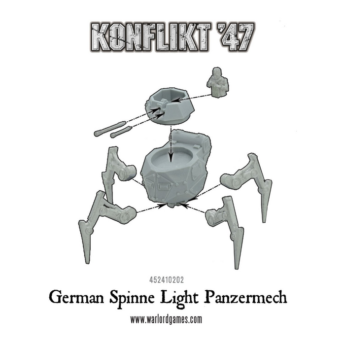 Konflikt 47 Axis Spinne Light Panzermech