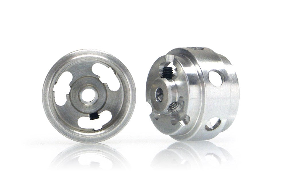 Slot.it W15810215m Magnesium 15dia. 10x1.5mm hollow wheels, M2 grub, 0.9g (2x) - ex WH1184-Mg