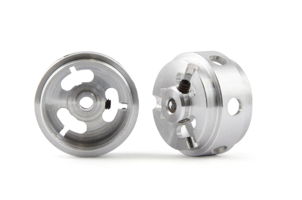 Slot.it W17309715m Magnesium ????17.3x9.75x1.5mm hollow wheels M2 grub 0.9g (2x) - ex WH1231-Mg