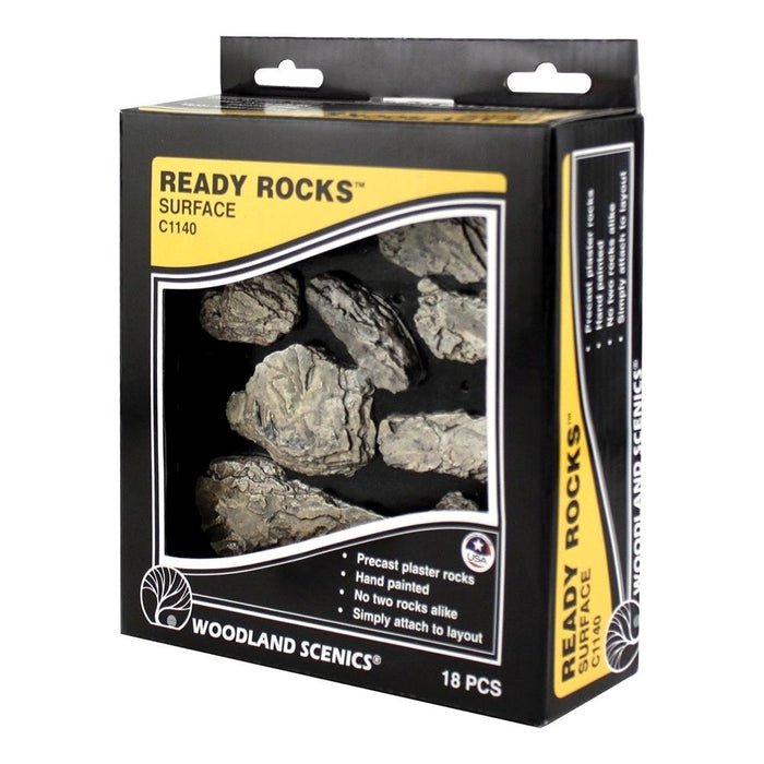 Woodland Scenics C1140 Surface Ready Rocks