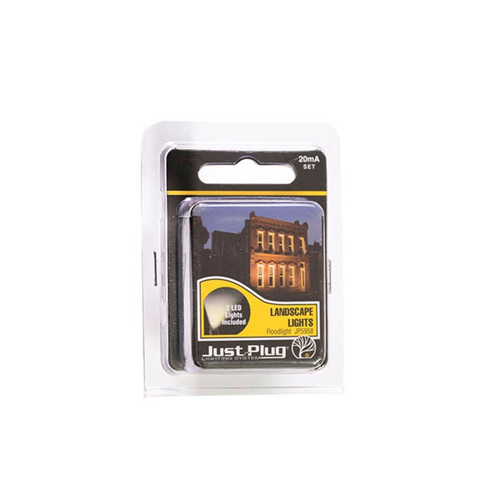 Woodland Scenics JP5958 'Just Plug' Floodlights - 2/pkg