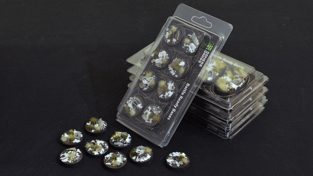Gamers Grass Winter Bases - Round 32mm (x8)
