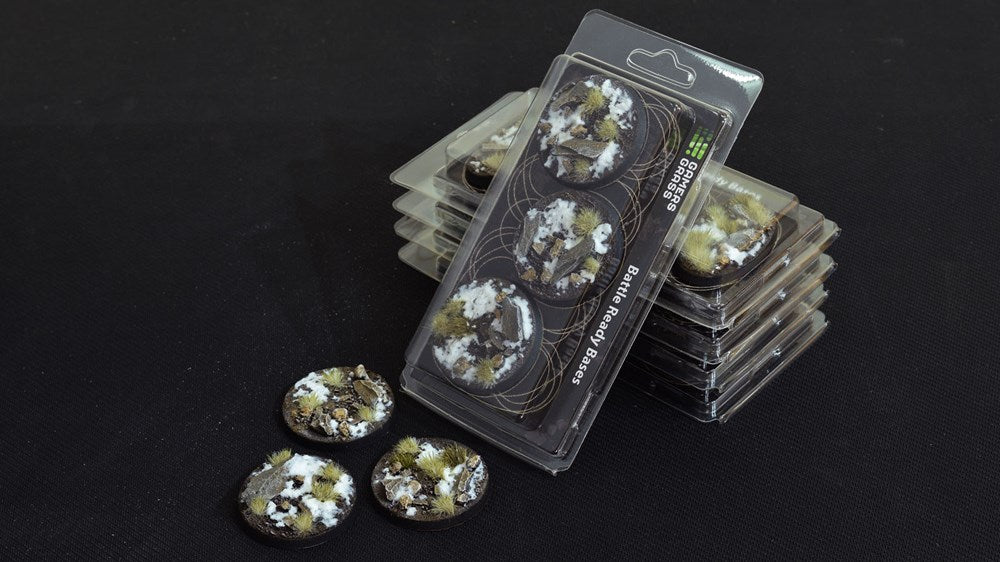 Gamers Grass Winter Bases - Round 50mm (x3)