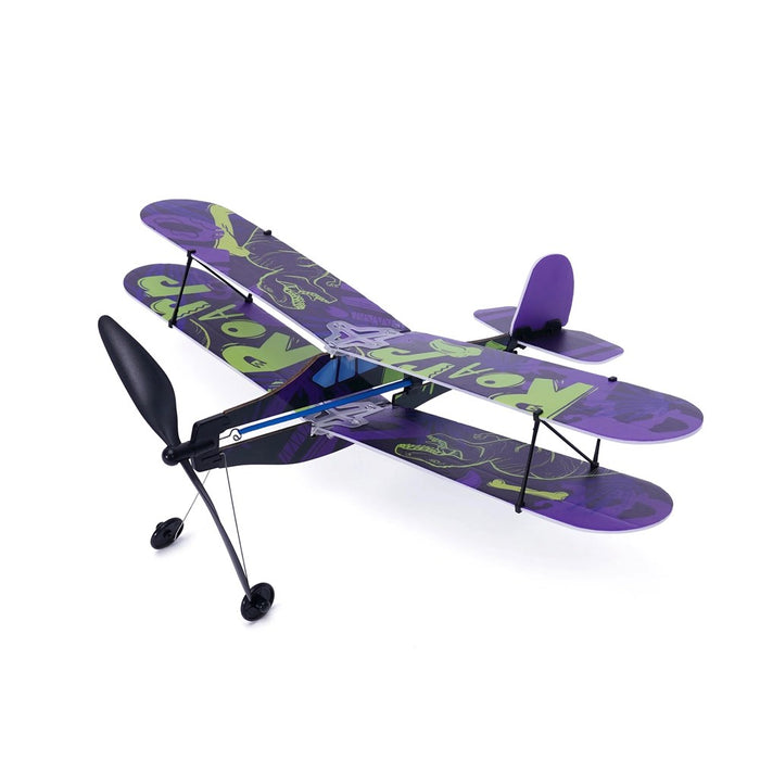 PlaySTEM XP04201A Rubber Band Aeroplane Science - Biplane