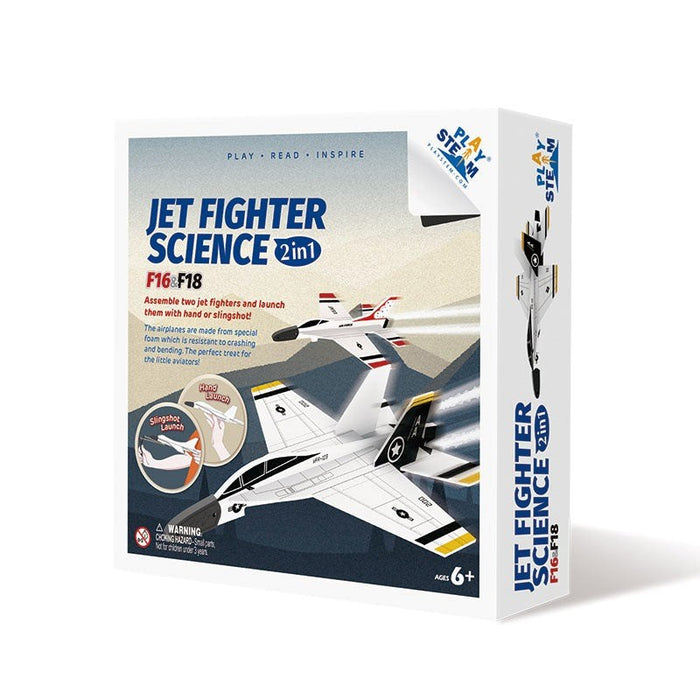 PlaySTEM XP04401 Jet Fighter Science 2 in 1 - F16 & F18