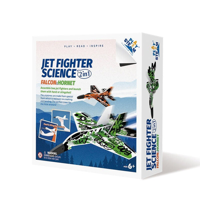PlaySTEM XP04402 Jet Fighter Science 2 in 1 - Falcon & Hornet
