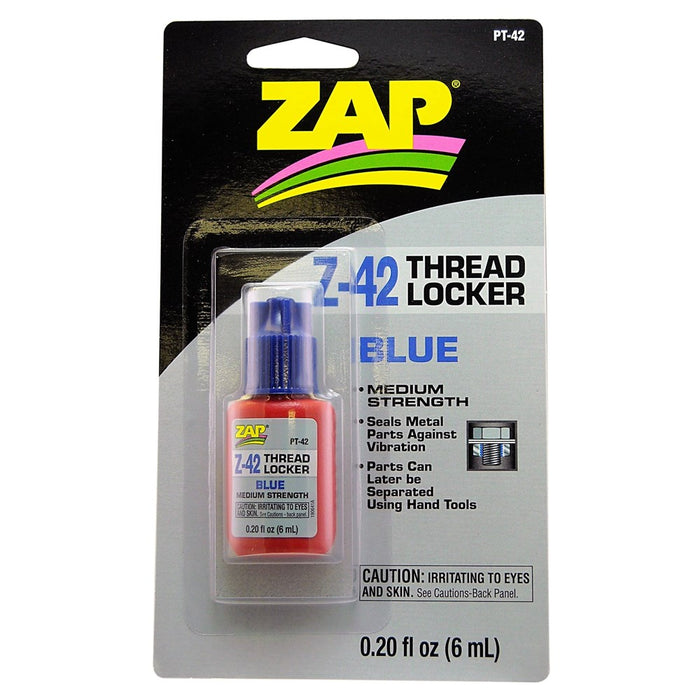 Zap PT-42 Threadlocker (Removable - Blue) (6ml)
