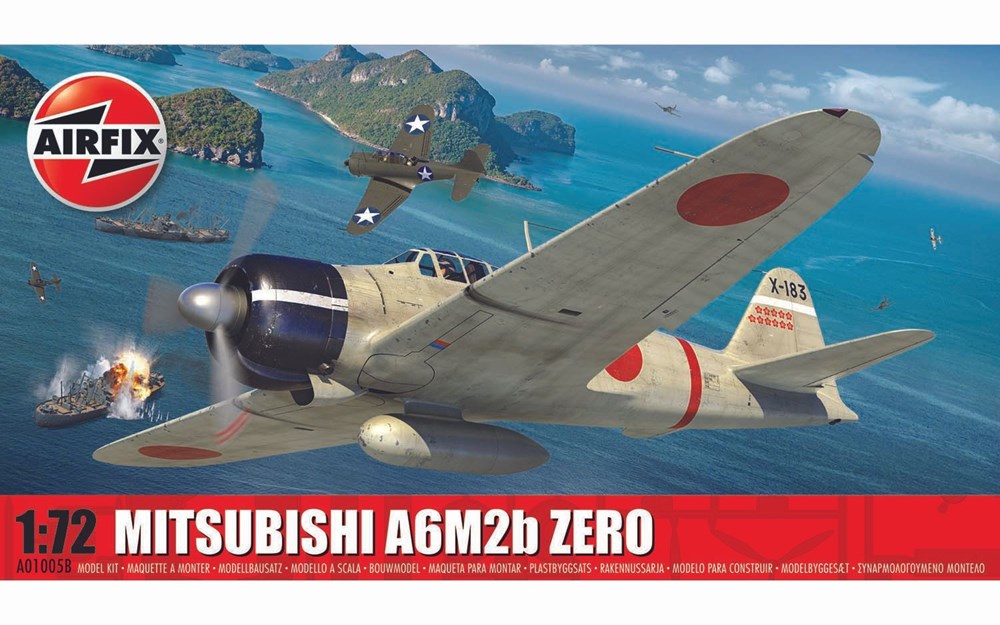 Airfix A01005B 1:72 Mitsubishi A6M2b Zero