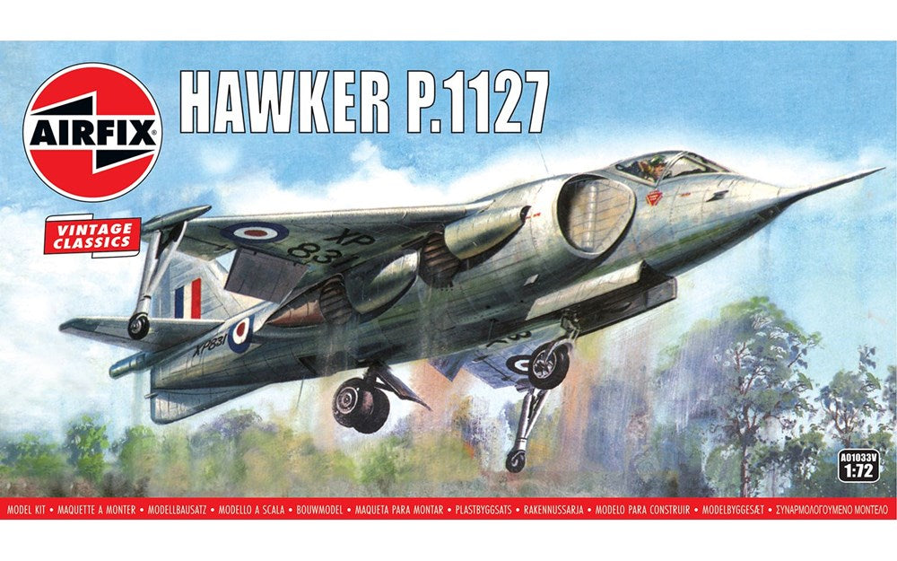 Airfix A01033v 1:72 Hawker P 1127