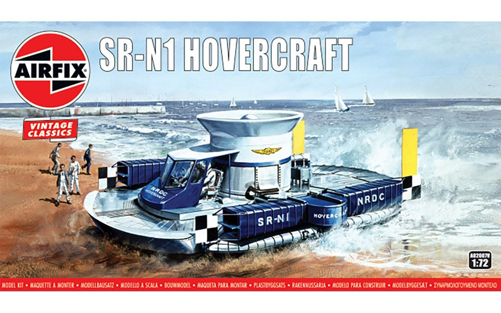 Airfix A02007V 1:72 SR-N1 Hovercraft - Vintage Classics
