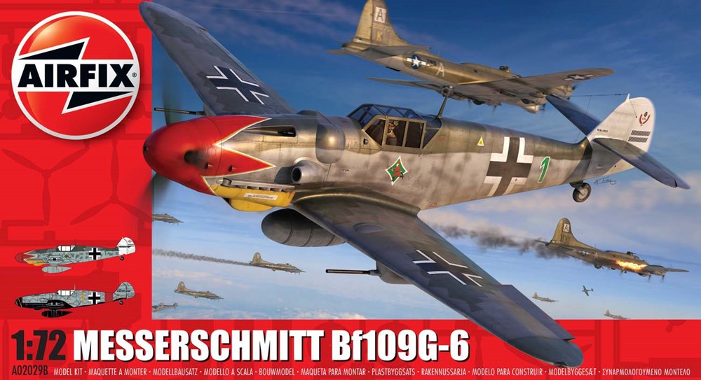 Airfix A02029B 1:72 Messerschmitt Bf109G-6