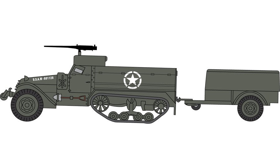 Airfix A02318V 1:76 White M3 Half-Track