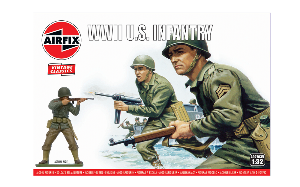 Airfix A02703V 1:32 WWII U.S. Infantry