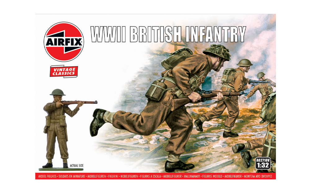 Airfix A02718V 1:32 WWII British Infantry