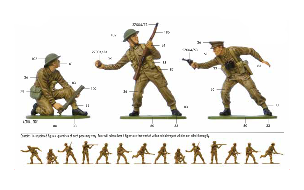 Airfix A02718V 1:32 WWII British Infantry